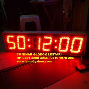 Lampu Display Timer Down Lomba Pemancingan