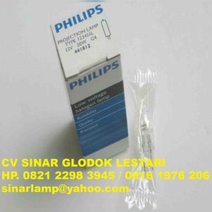 Lampu Halogen Proyektor OHP 12V 20W Philips