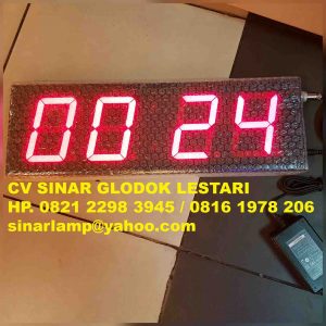 Lampu Display Timer Stopwatch