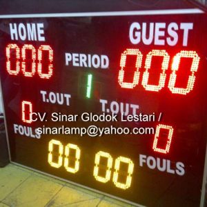 Lampu Display Papan Scoring Basket