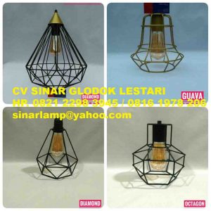 Lampu Hias Gantung Interior Design Vintage Edison