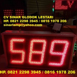 Countdown Timer Menghitung Hari 3 Digit 10 inch