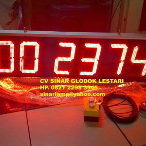 Lampu LED Stopwatch Timer UP