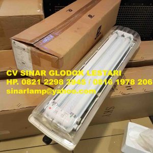 Lampu Anti Ledak Explosion Proof 2×18 watt BAY51-Q Warom