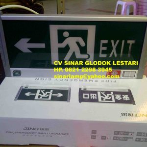 Lampu Emergency Exit LED High Premium