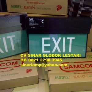 Emergency Exit Lights SLM 18T Samcom