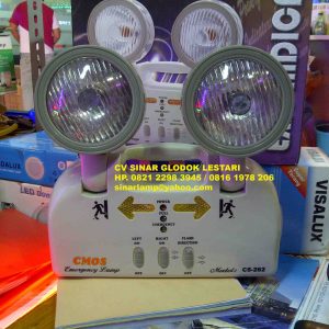 Lampu Emergency Twin Light Halogen CMOS