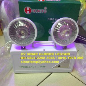 Lampu Emergency LED 2 x 3W HOKITO