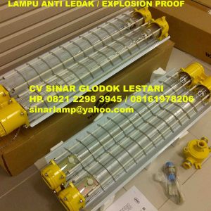 Lampu Anti Ledak Explosion Proof 2 x 18W Merk WAROM