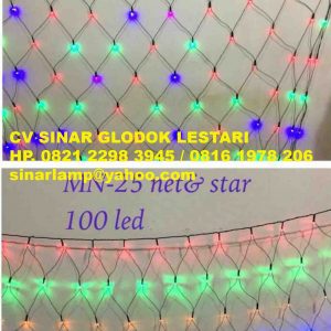 Lampu Hias LED Jaring RGB Net Light