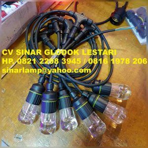 Lampu Gantung LED Outdoor 1 watt x 6 Lampu