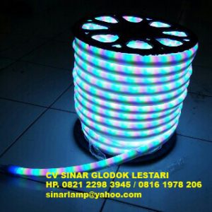 Lampu LED Neon Flex RGB Multi Color
