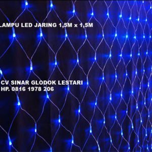Lampu Hias LED Jaring 1.5 meter x 1.5 meter