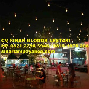 Lampu Hias Gantung Outdoor 100 meter