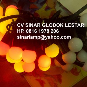 Lampu Hias LED Bola Kelereng