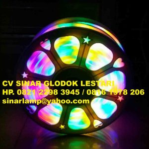 LED Neon Flex RGB Warna Warni