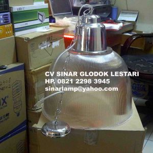 Kap Lampu Industri Acrylic 16 inch