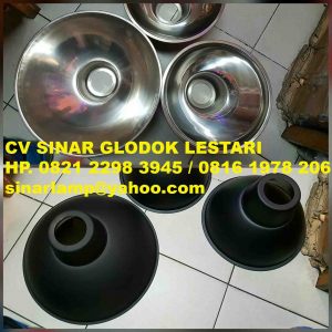 Lampu Industri 16 inch dan 12 inch Warna Hitam