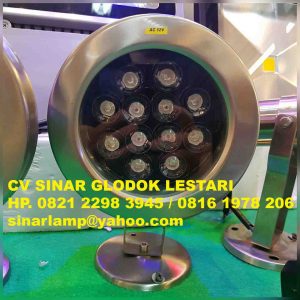 Lampu Sorot Kolam Ikan dan Air Mancur 12V 12 watt