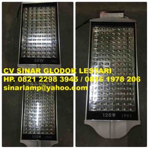 Lampu PJU LED 98 watt 112 watt dan 126 watt