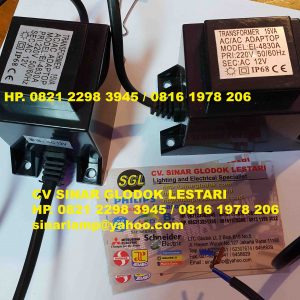 Trafo Lampu Kolam Renang 12V AC 15VA IP68