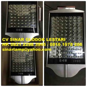 Lampu PJU LED 56 watt 70 watt dan 84 watt