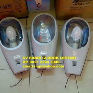 Lampu PJU Kobra E40 dengan Mercury 250 Watt