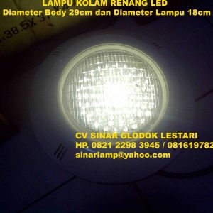 Lampu Kolam Renang LED 12W Underwater Light