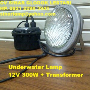 Lampu Kolam Renang PAR 56 300W 12V GE