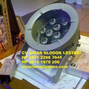 Lampu Sorot Kolam Air Mancur LED Underwater Lamp