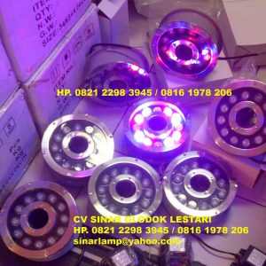 Lampu Kolam Air Mancur LED RGB Underwater Light