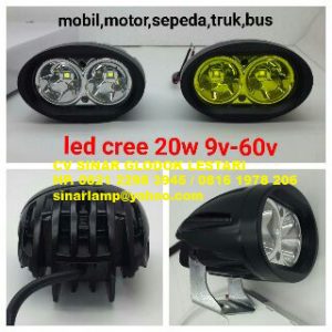 Lampu Sorot Mobil, Sepeda, Motor, Truck dan Bus