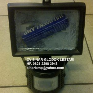 Kap Lampu Sensor Gerak Halogen 150W