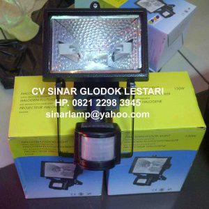 Lampu Sensor Gerak Halogen 150 watt