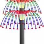 Lampu Hias Jalan Kota Model Pinus P401