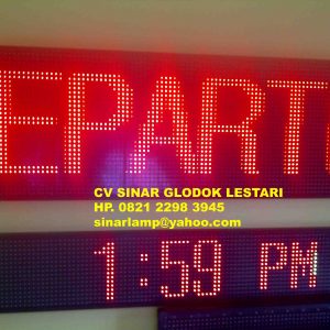 Lampu Display Running Text LED
