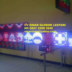 Running Text Outdoor Indoor Berbasis LAN atau TCP IP