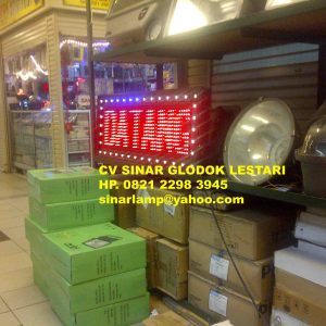 Lampu Running text Display LED