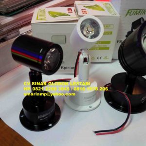 Lampu Sorot Mini Epistar LED 1W Fumiko